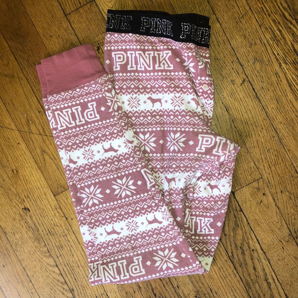 Victoria secret Pink thermal bottoms